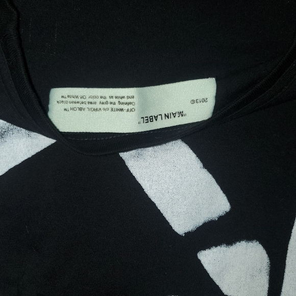 Authentic Off-White Impressionism Tee - Picture 3 of 4